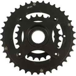 Giant Kettenblatt-Set 38 / 24 Zähne, 9 & 10-fach Mit Spider -Shimano Fahrradladen giant kettenblatt set spider 38 24