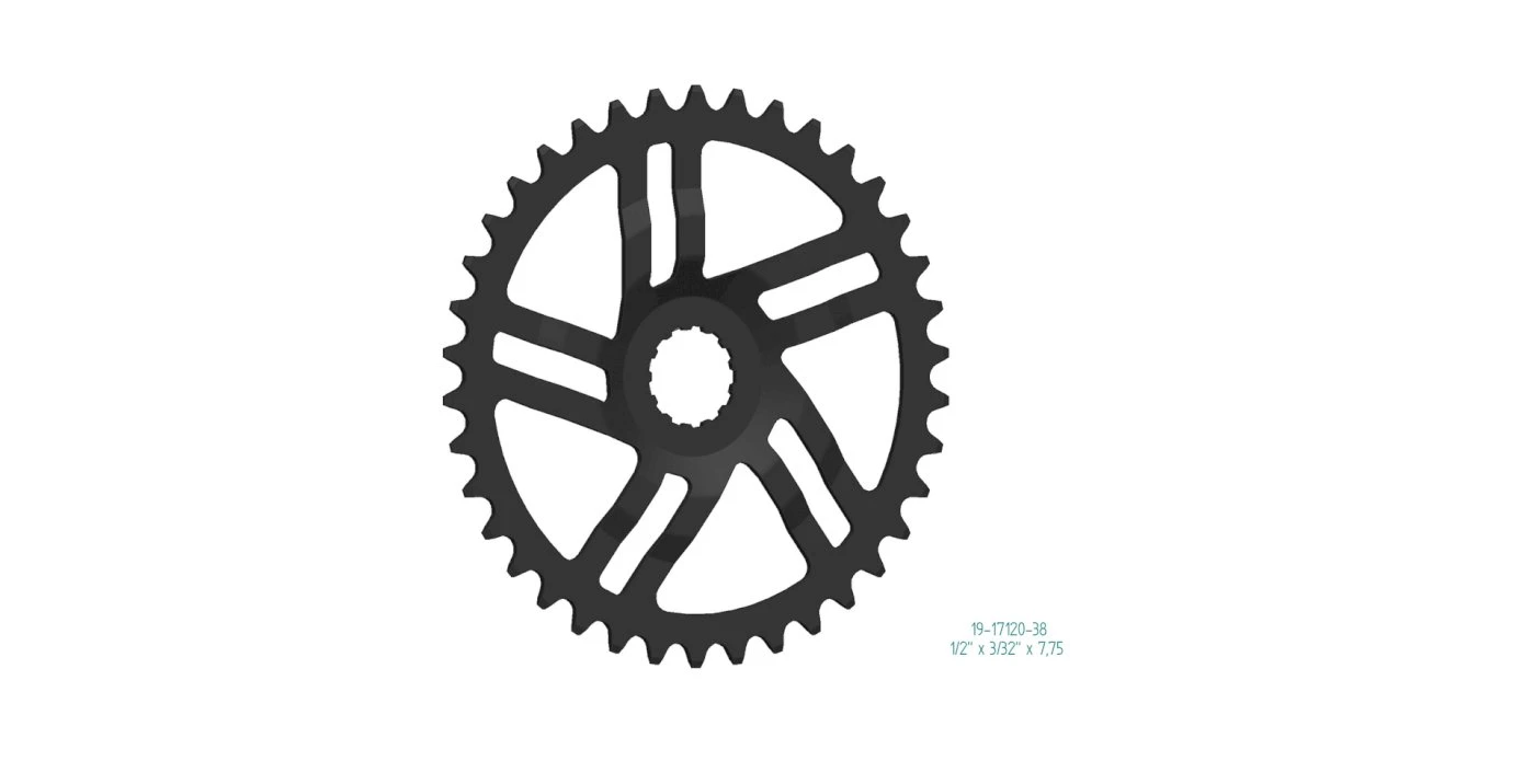 ESJOT Kettenblatt für Bosch Motoren für Generation 3 ESJOT Kettenblatt Für Bosch Motoren Für Generation 3 -Shimano Fahrradladen kettenblatt fuer bosch gen 3 alle zaehne 1 2 x 3 32 gekroepft