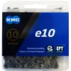KMC E10 EPT - E-Bike Kette - 136 Glieder Silber -Shimano Fahrradladen kmc e10 etp e bike kette 136 glieder silber