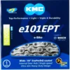 KMC E101 EPT - E-Bike Kette - 112 Glieder Silber -Shimano Fahrradladen kmc e101 etp e bike kette 112 glieder silber
