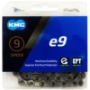 KMC E9 EPT - E-Bike Kette - 136 Glieder Silber -Shimano Fahrradladen kmc e9 etp e bike kette 136 glieder silber