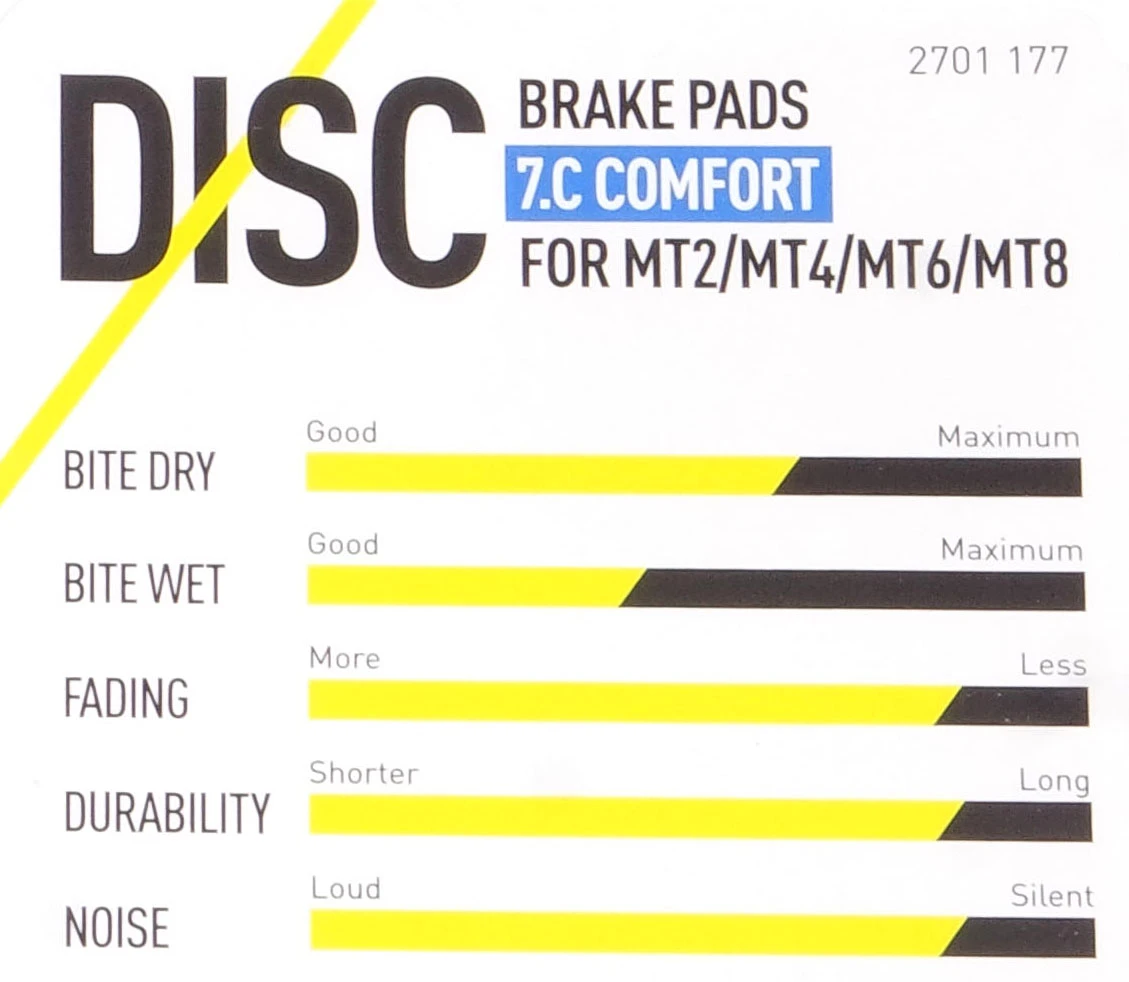 Magura Bremsbelag 7.C / 7.P inkl. Belaghalteschraube Magura Bremsbelag 7.C / 7.P Inkl. Belaghalteschraube -Shimano Fahrradladen magura bremsbelag Ccomfort merkmale