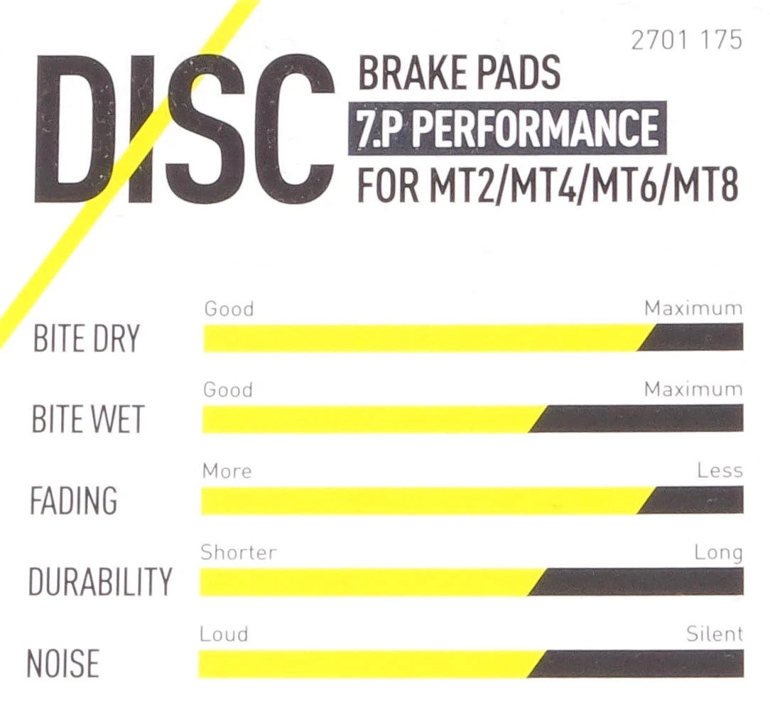 Magura Bremsbelag 7.C / 7.P inkl. Belaghalteschraube Magura Bremsbelag 7.C / 7.P Inkl. Belaghalteschraube -Shimano Fahrradladen magura bremsbelag performance merkmale