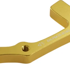 REVERSE Bremsscheibenadapter IS-PM 180 Shimano HR -Shimano Fahrradladen reverse bremsscheibenadapter is pm 180 shimano hr gold