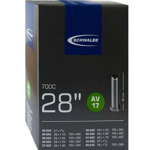 Schwalbe Schlauch AV17 28" 700C Schwalbe Schlauch AV17 28" 700C -Shimano Fahrradladen schwalbe schlauch av17 28